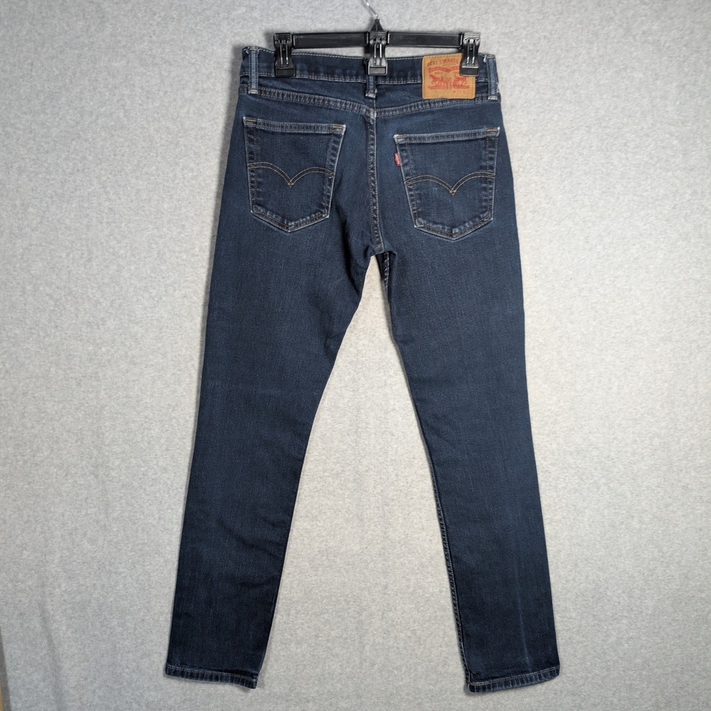 Levi's 511 Slim Fit Jeans Mens 31x32 Dark Blue Western Workwear Versatile *29X29 - Picture 2 of 9